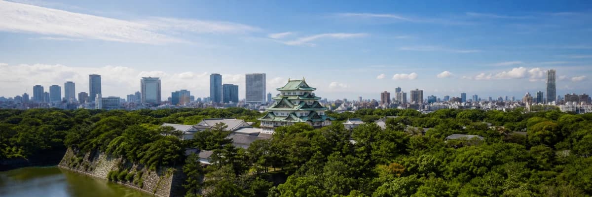 愛知県を含む中部の風景イメージ