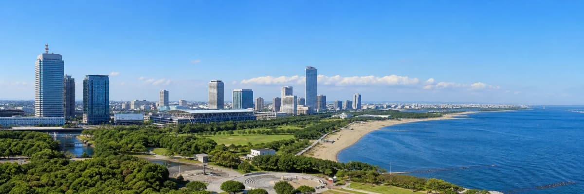 千葉県を含む関東の風景イメージ