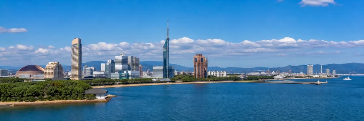 福岡県を含む九州・沖縄の風景イメージ