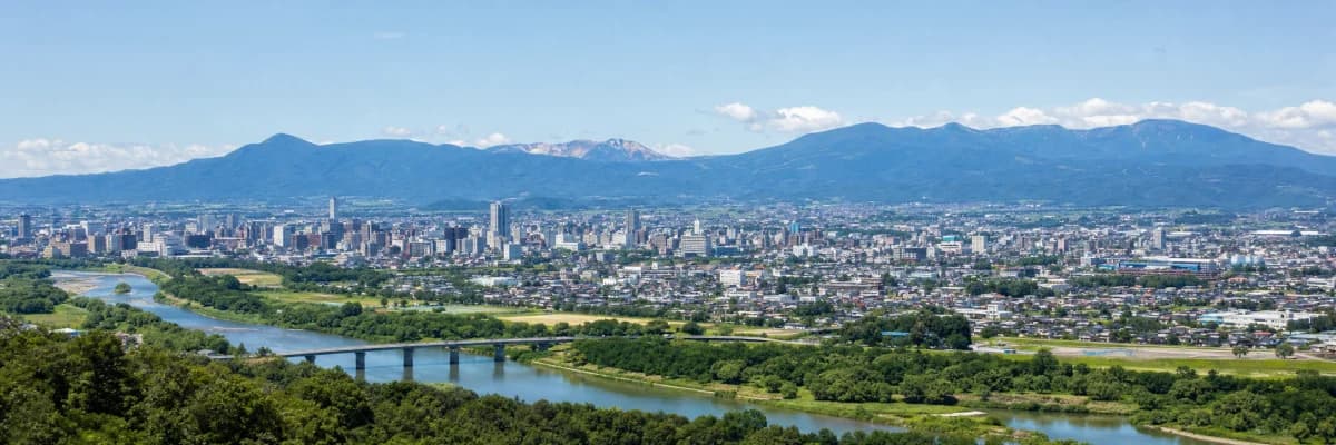 福島県を含む東北の風景イメージ