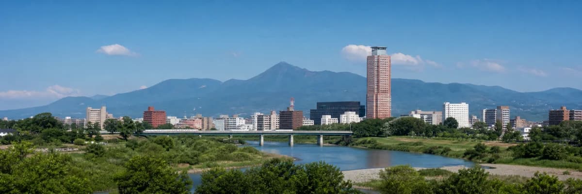 群馬県を含む関東の風景イメージ