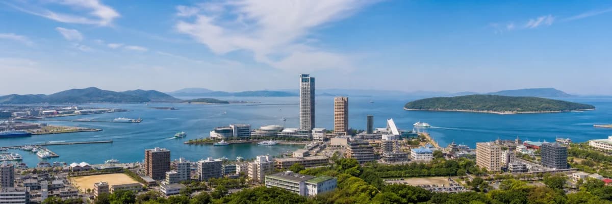 香川県を含む四国の風景イメージ