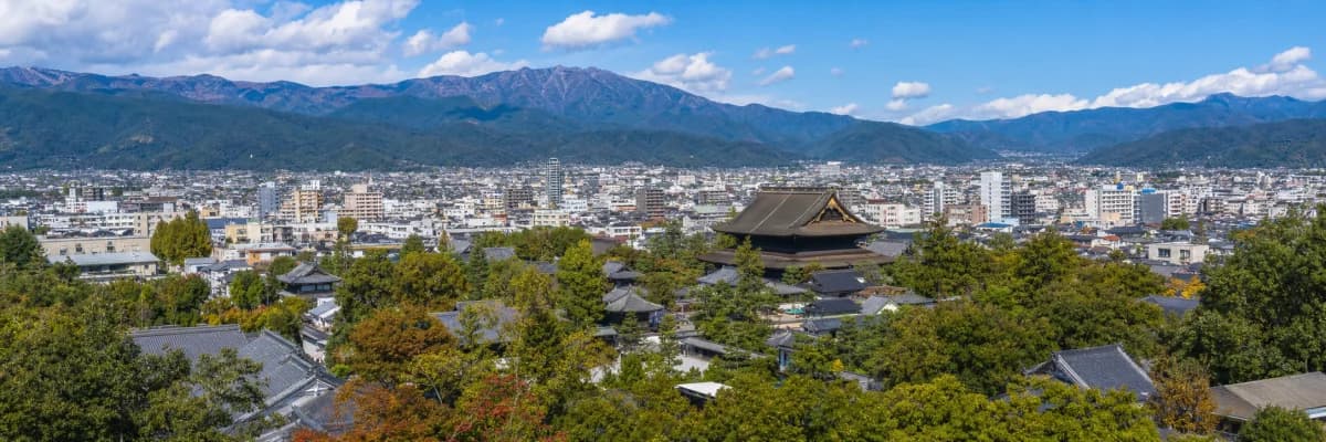 長野県を含む中部の風景イメージ