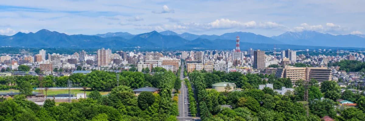 栃木県を含む関東の風景イメージ