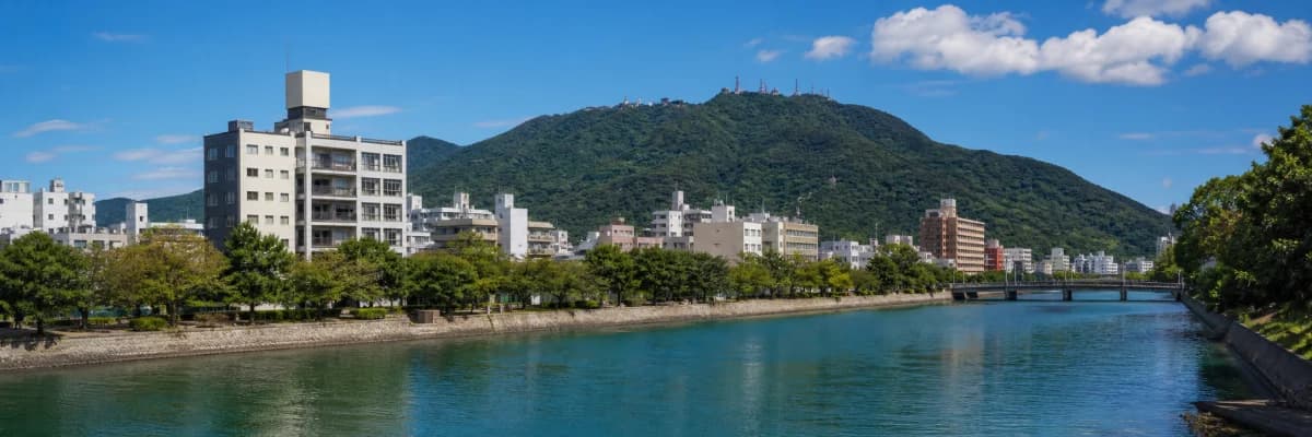 徳島県を含む四国の風景イメージ