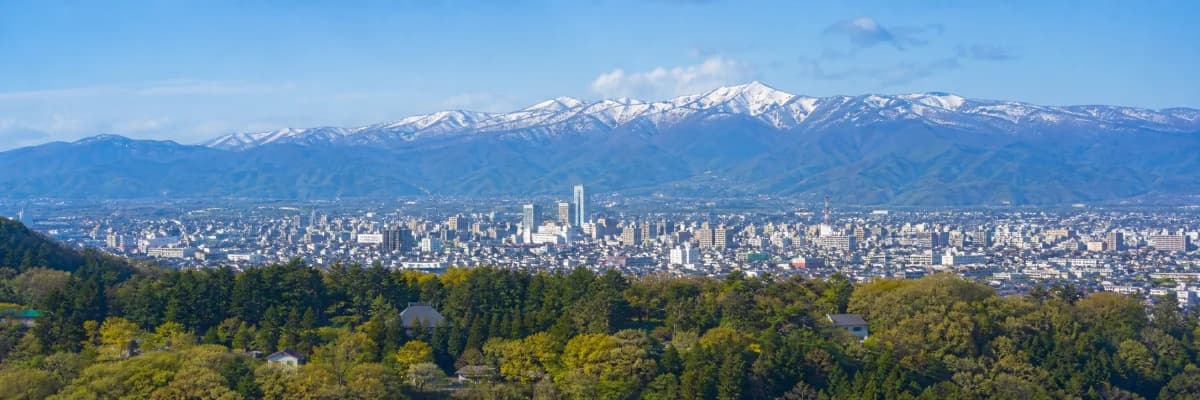 山形県を含む東北の風景イメージ